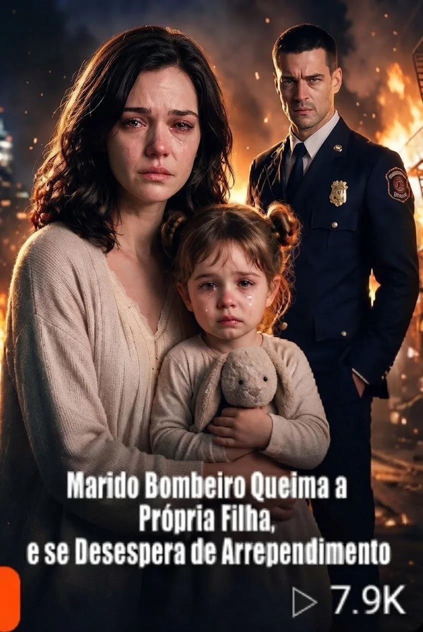 Marido Bombeiro Queima a Própria Filha, e se Desespera de Arrependimento