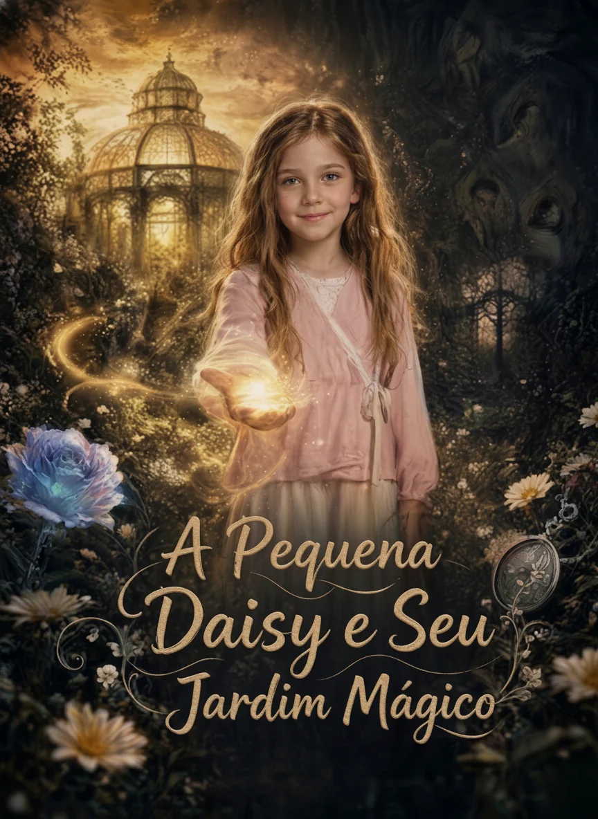 A Pequena Daisy e Seu Jardim Mágico