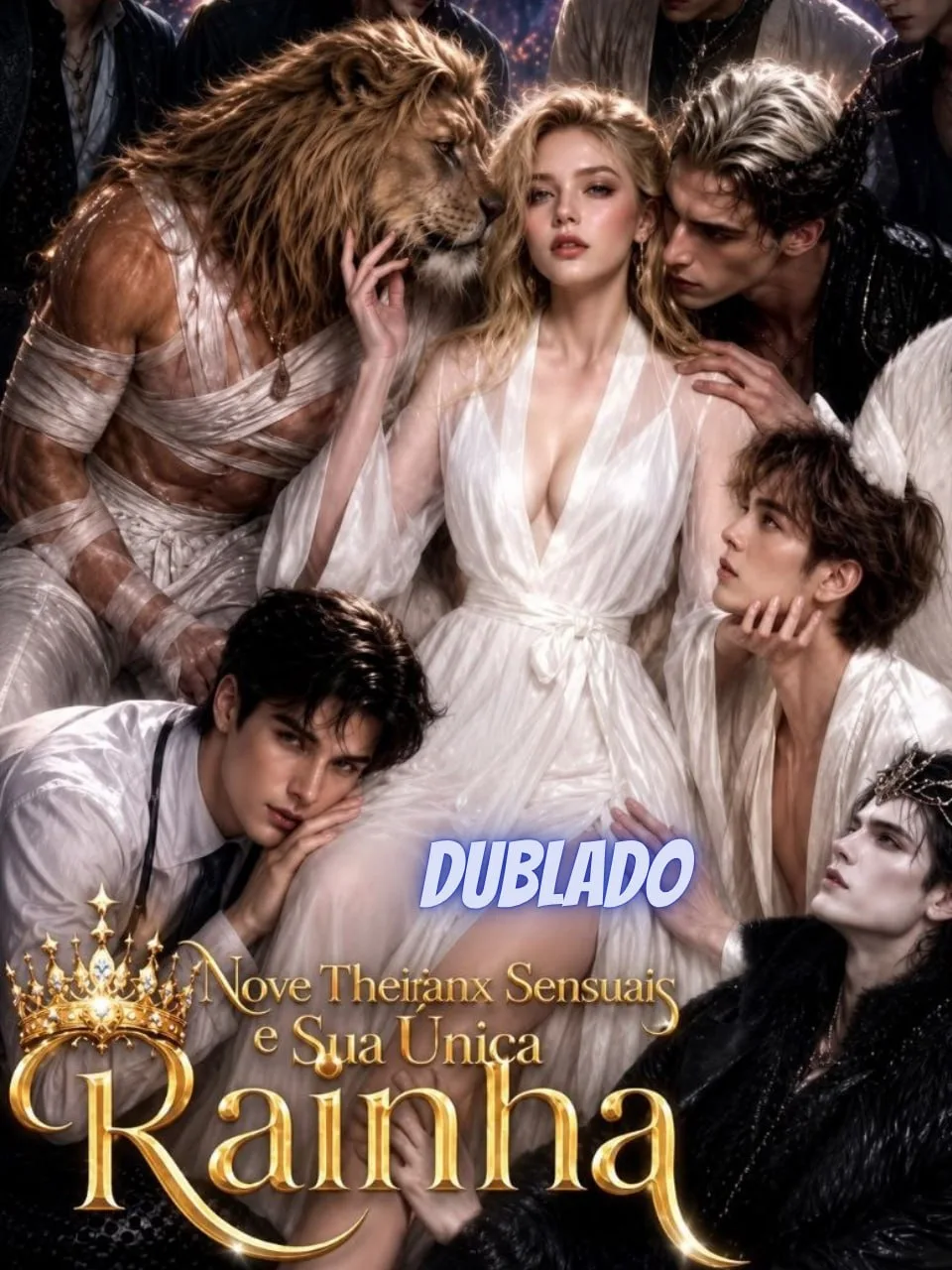Nove Therians Sensuais e Sua Única Rainha (Nine Hot Therians and Their Only One Queen)